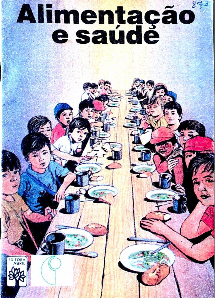 Capa de Alimentação e Saúde, de Irany Novah Moraes